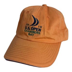 USGA US Open Chambers Bay 2015 Orange Baseball‎ Hat